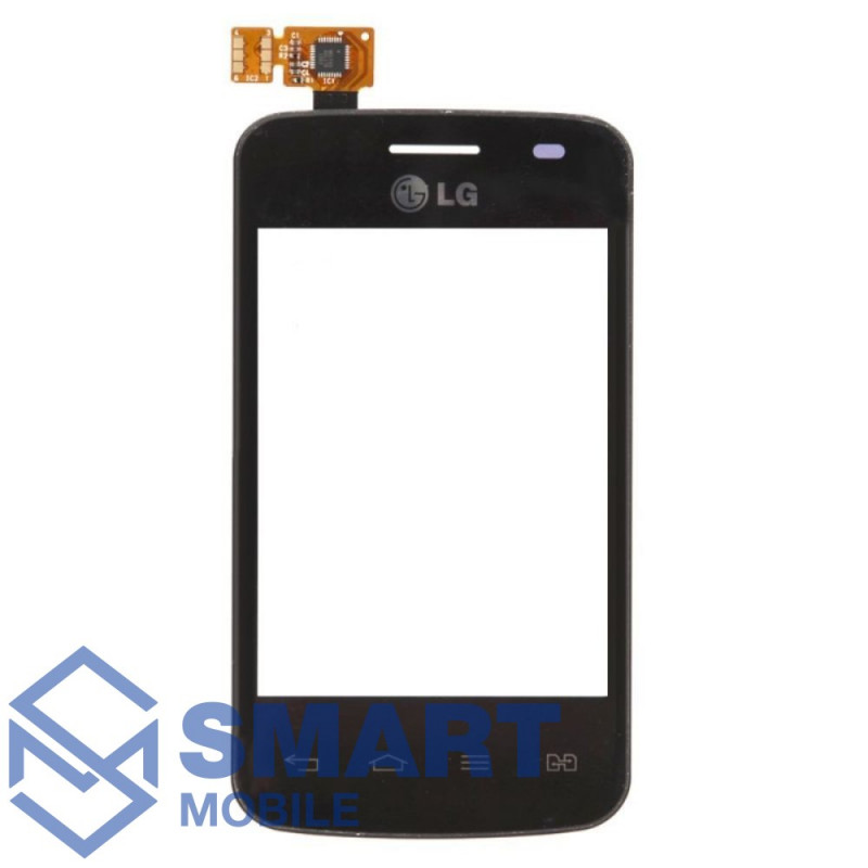 Тачскрин для LG Optimus L1-2 Dual (E420) (черный)