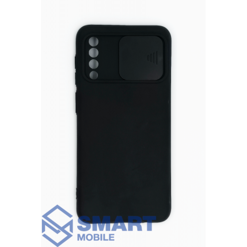 Чехол для Samsung Galaxy A505F A50/A307F A30s/A507F A50s силиконовый, с защитой камеры (черный)