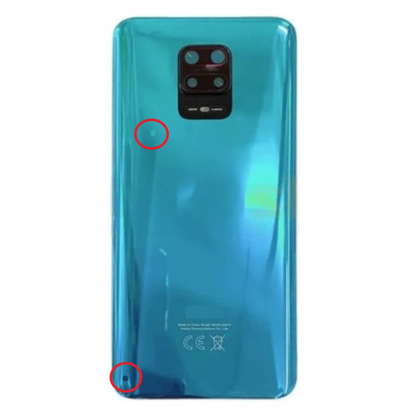 Задняя крышка для Huawei P30 Lite (48МП)/Honor 20s/20 Lite (6.15") (синий) незначительный дефект прокраски