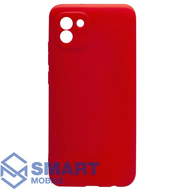 Чехол для Samsung Galaxy A035F A03 "Silicone Cover" 360° (красный)