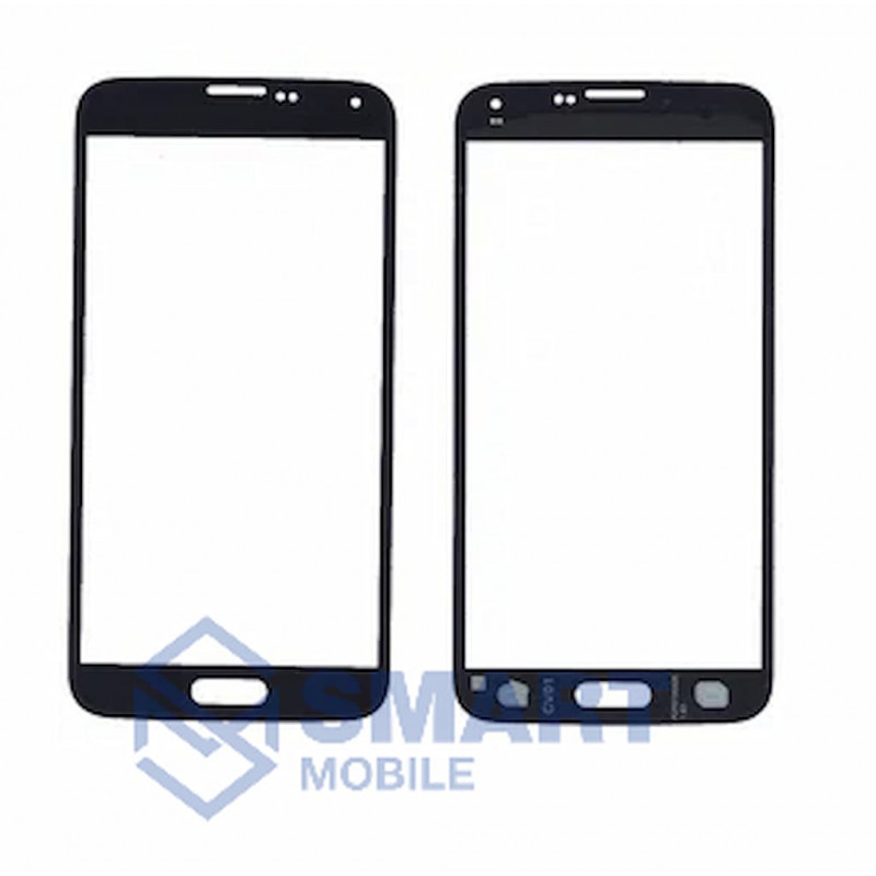 Стекло для переклейки Samsung Galaxy G900F S5 (черный)