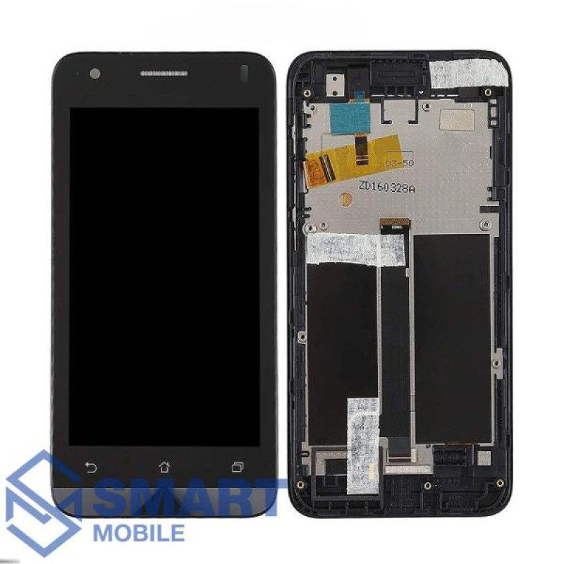 Дисплей для Asus Zenfone C (ZC451CG/Z007) + тачскрин в рамке (черный)