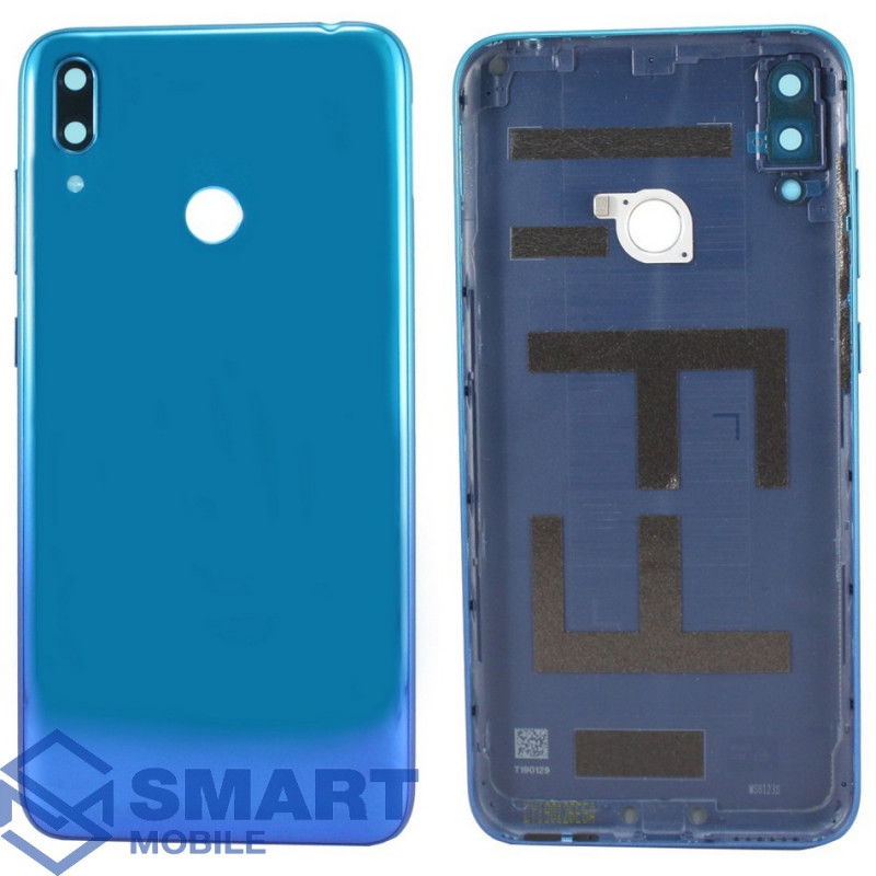 Задняя крышка для Huawei Y7 (2019) (синий) + стекло камеры