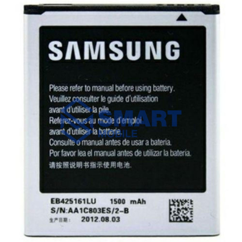 Аккумулятор для Samsung Galaxy G313H Ace 4 Lite/i8160 Ace 2/i8190 S3 Mini/S7270 Ace 3/S7390 Trend/S7562 S Duos/G318H/J105F J1 Mini (1500 mAh), Premium