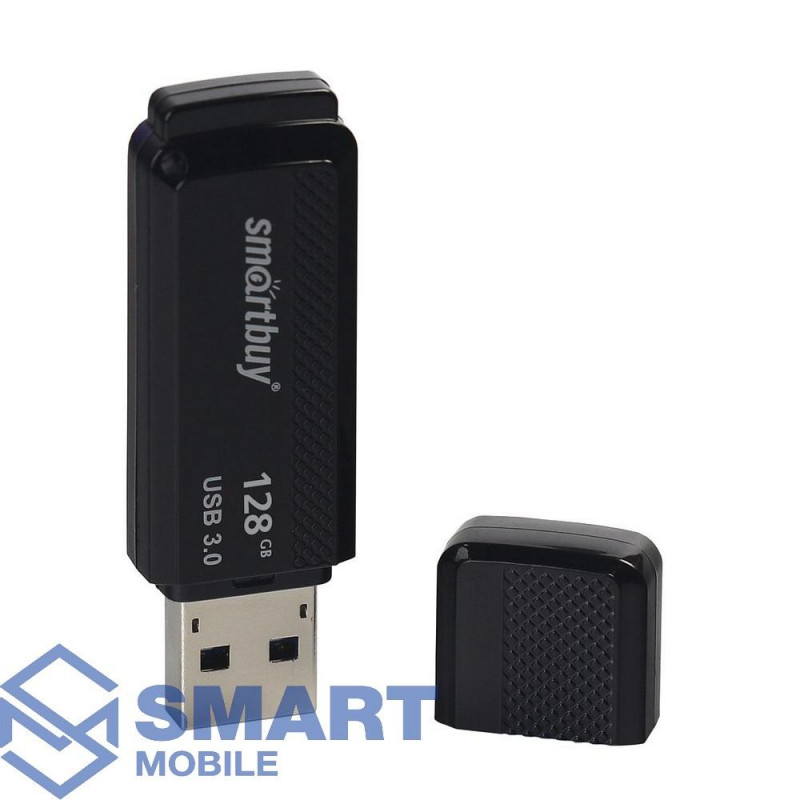 USB флеш-накопитель 128GB Smartbuy Dock USB 3.0/3.1 (черный) (SB128GBDK-K3)