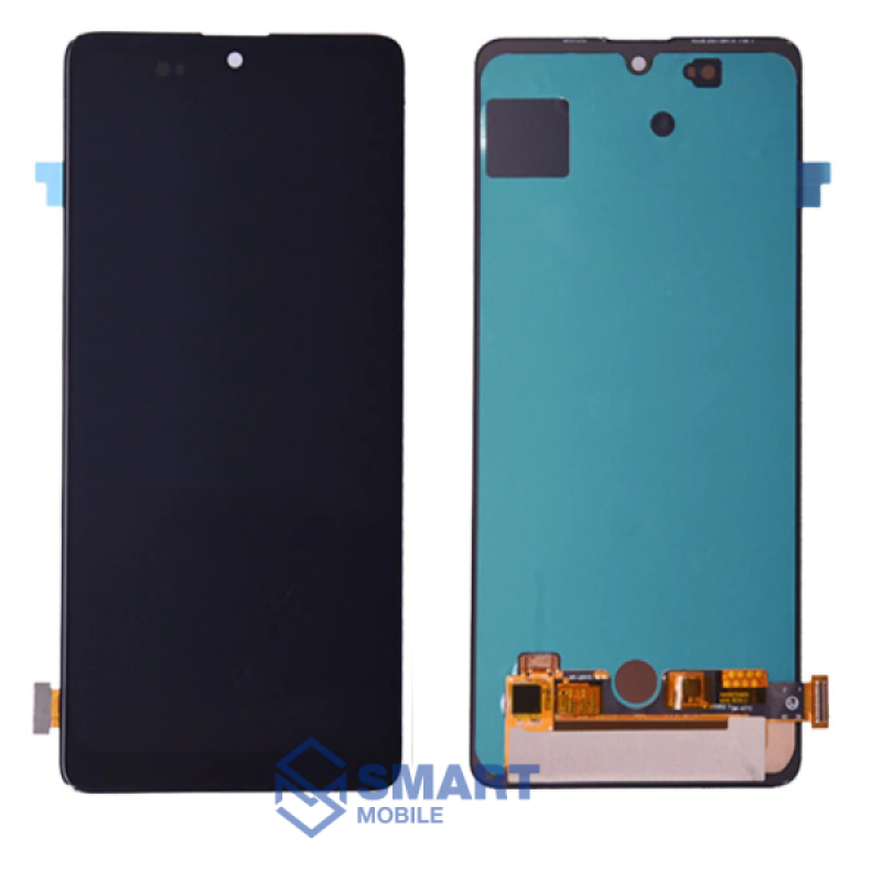 Дисплей для Samsung Galaxy A715F A71 + тачскрин (черный) (OLED) полноразмерный