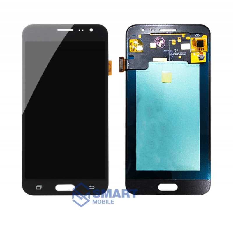 Дисплей для Samsung Galaxy J320F J3 (2016) + тачскрин (черный) (OLED) полноразмерный