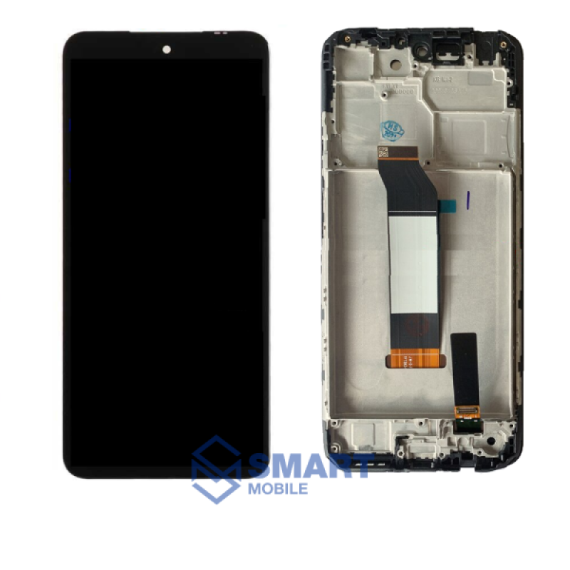 Дисплей для Xiaomi Redmi Note 10T/Poco M3 Pro + тачскрин + рамка (черный) сервисный 100%