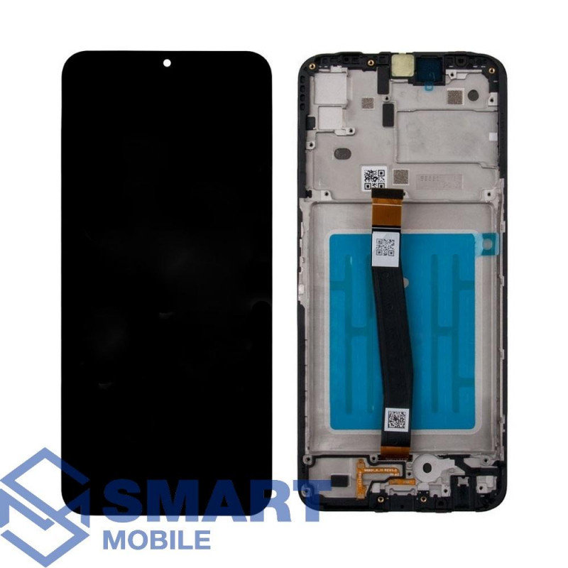 Дисплей для Samsung Galaxy A226F/A226B A22s/A22 5G + тачскрин в рамке (черный) сервисный 100%