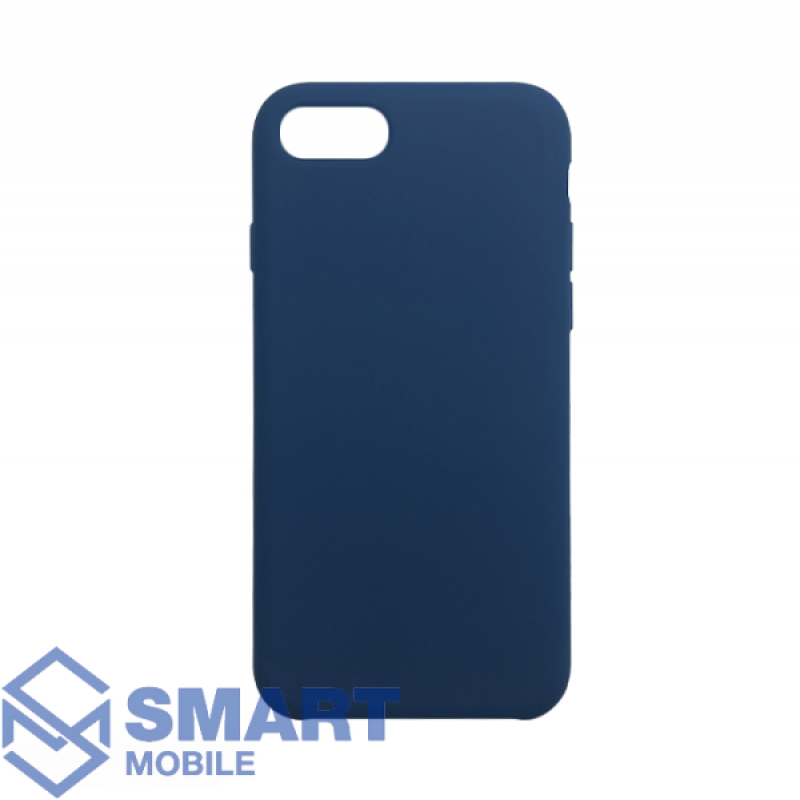 Чехол для iPhone 7/8/SE (2020) "Silicone Case" (синий)