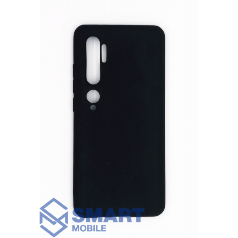 Чехол для Xiaomi Mi Note 10 Soft-Touch силиконовый (черный)