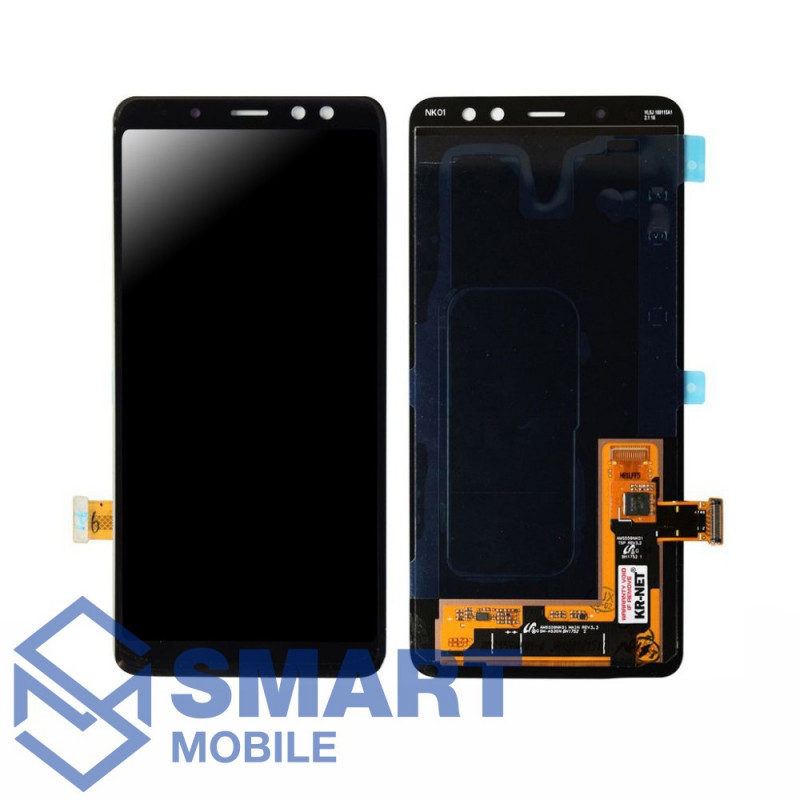Дисплей для Samsung Galaxy A730F A8 Plus (2018) + тачскрин (черный) сервисный 100%