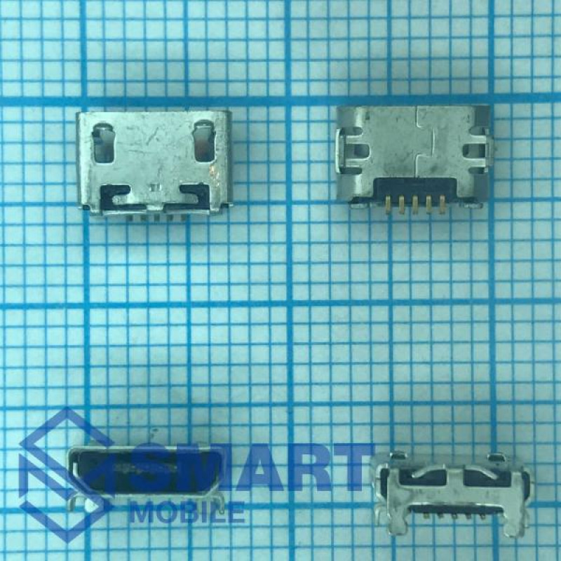 Разъем зарядки Micro USB Huawei P6/G610/630/G750/G710/G730/Honor 3C/3X/Alcatel OT4024D/6044D