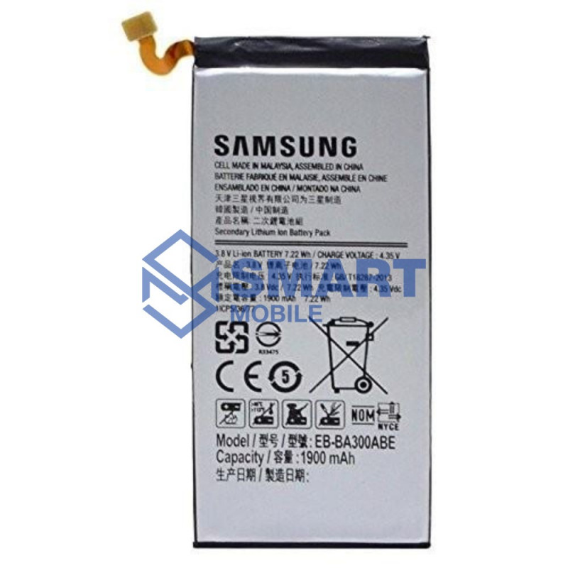 Аккумулятор для Samsung Galaxy A300F A3 (2015) (1900 mAh), AAA