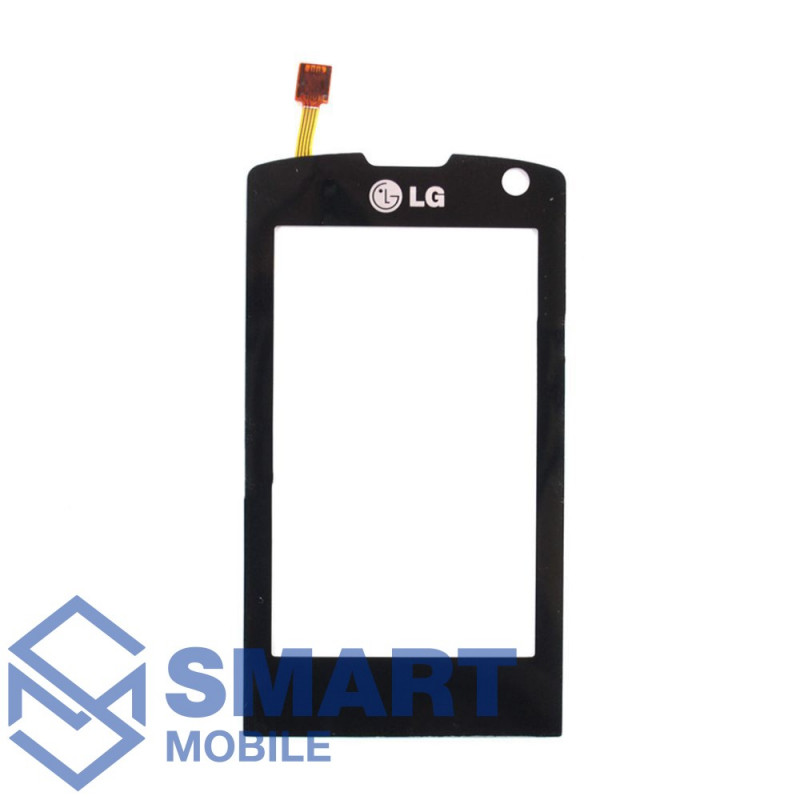 Тачскрин для LG GW520 + стекло (черный)