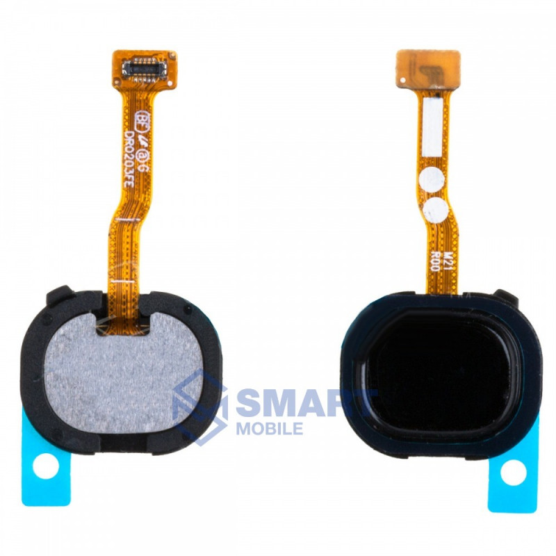 Шлейф для Samsung Galaxy M215F M21+ сканер отпечатка пальца (черный)