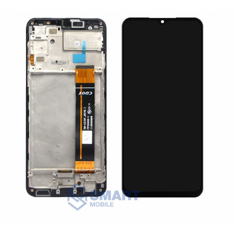 Дисплей для Samsung Galaxy A235F A23 + тачскрин в рамке (черный) сервисный 100%