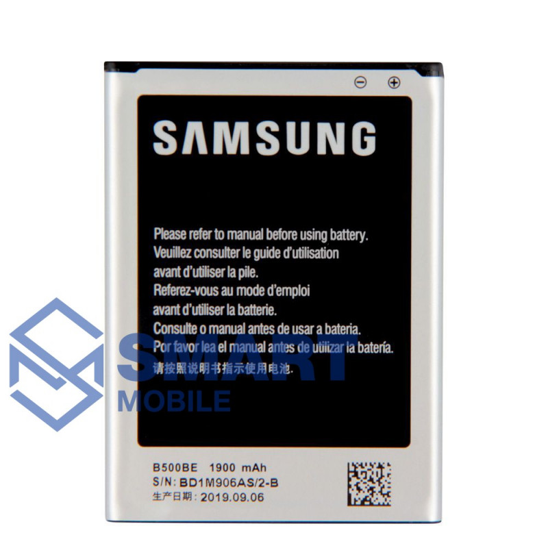 Аккумулятор для Samsung Galaxy i9190 S4 Mini/i9192 S4 Mini Duos/i9195 S4 Mini LTE (4 контакта) (1900 mAh), Premium