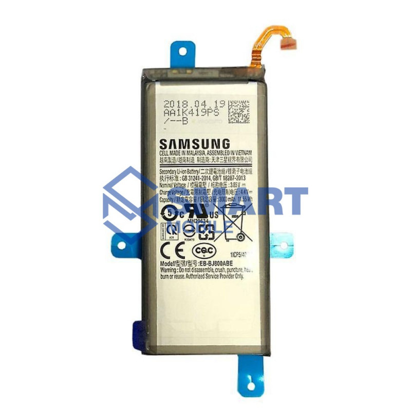 Аккумулятор для Samsung Galaxy A600F A6 (2018)/J600F J6 (2018) (3000 mAh), Premium