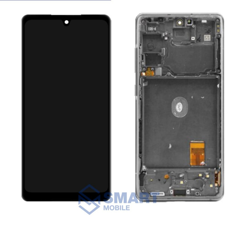 Дисплей для Samsung Galaxy G780F S20 FE/G781 S20 Lite + тачскрин в рамке (белый) сервисный 100%  