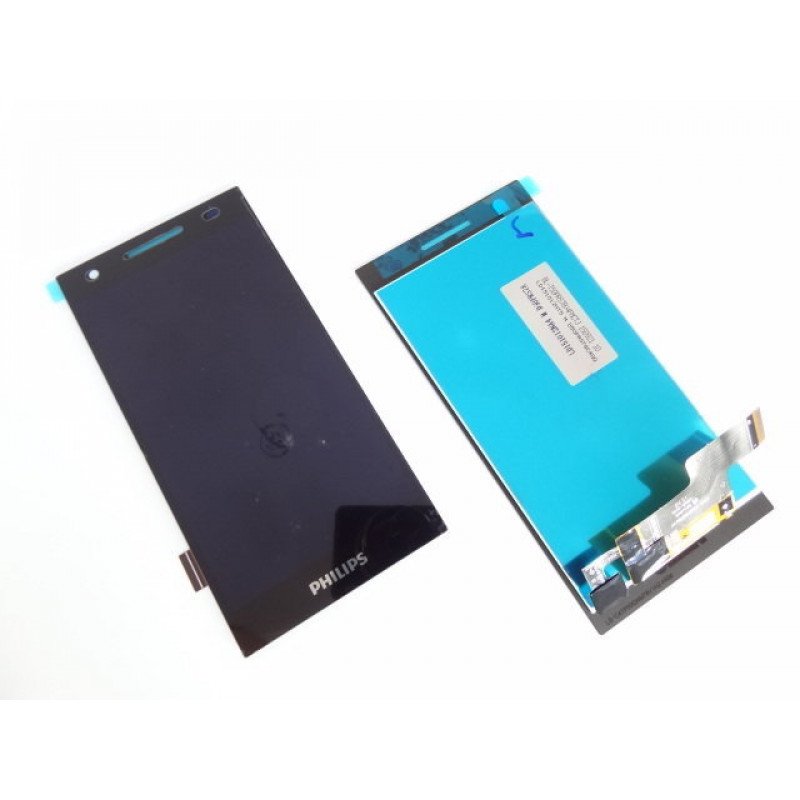 Дисплей для Philips Xenium s396 + тачскрин (черный) сервисный 100%