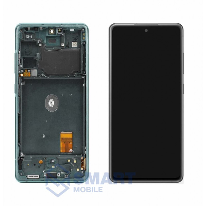 Дисплей для Samsung Galaxy G780F S20 FE/G781 S20 Lite + тачскрин в рамке (зеленый) сервисный 100%  