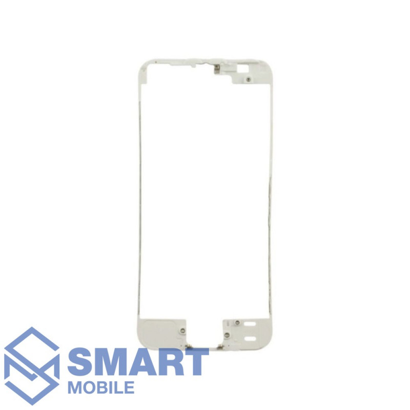 Рамка для дисплея iPhone 5S/SE + клей (белый) Premium