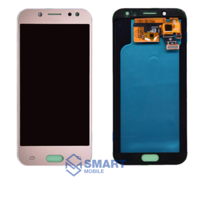Дисплей для Samsung J530F Galaxy J5 (2017) + тачскрин (золото) (OLED) полноразмерный