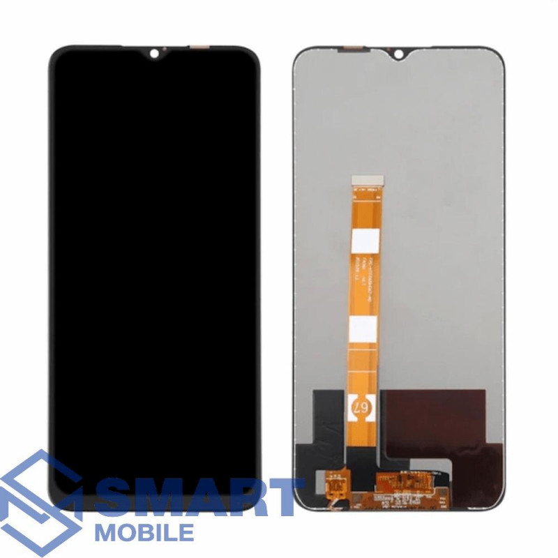 Дисплей для Realme C25/C25s/Narzo 50A/Oppo A16S/A56 4G + тачскрин (черный) (100% LCD)