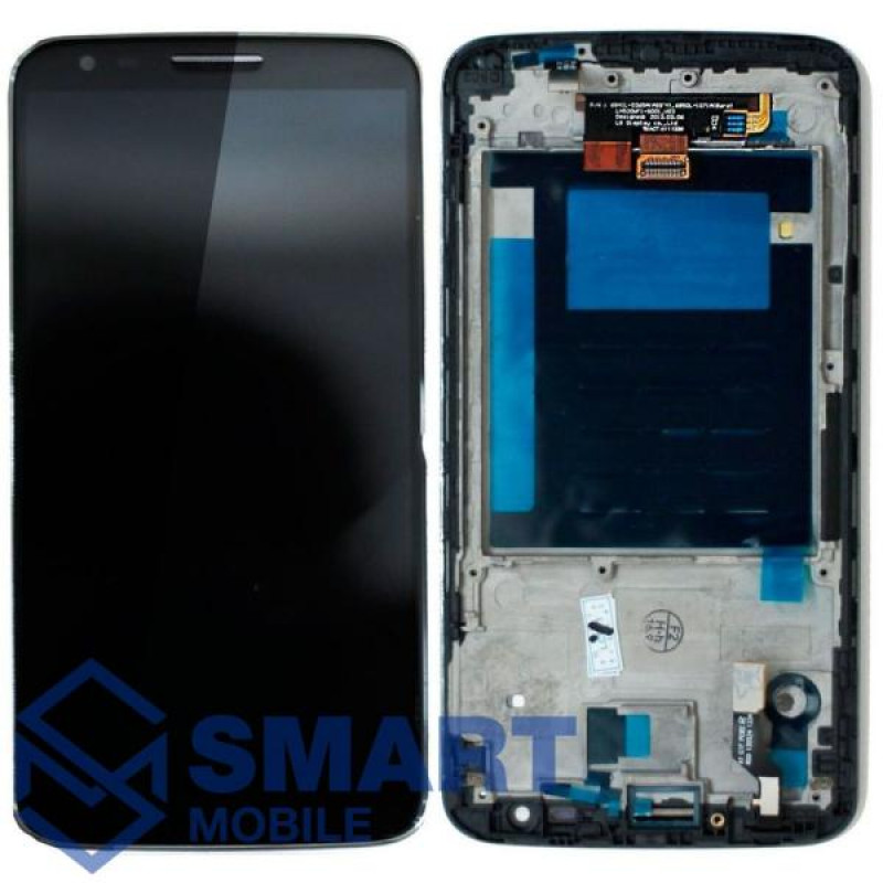 Дисплей для LG D802 Optimus G2 + тачскрин в рамке (черный) (34пин)