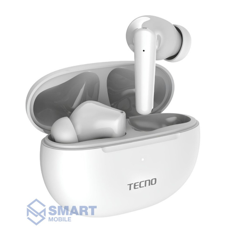 Наушники TWS (Bluetooth) Tecno buds 3 (белый)