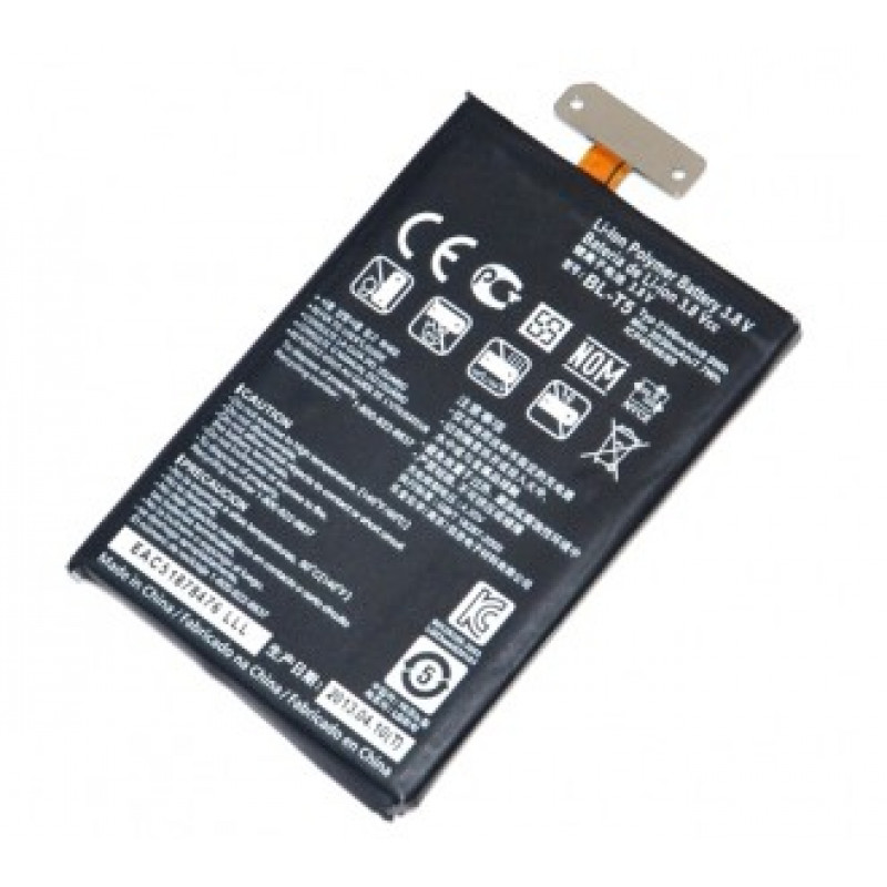 Аккумулятор для LG BL-T5 Nexus 4 (E960/E970/E971/E973/E975/F180/LS970) (2100 mAh), AAA