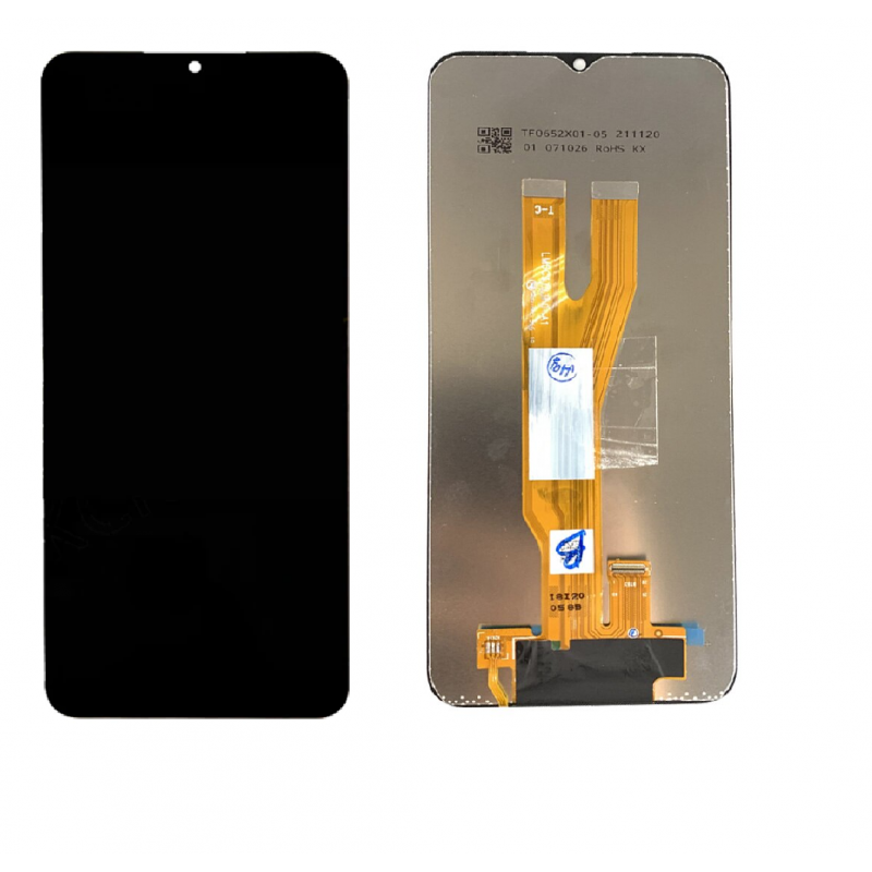 Дисплей для Samsung Galaxy A032F A03 Core + тачскрин (черный) (100% Service Pack)