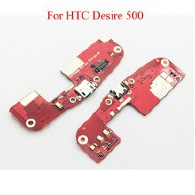 Шлейф для HTC Desire 300 (301e)/500 (506e) + разъем зарядки + микрофон