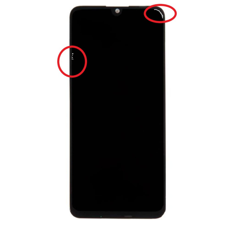 Дисплей для Huawei Honor 10 Lite/10i/20 Lite (Global)/20i/20e + тачскрин (черный) (100% NEW) не большой дефект (расслоение)