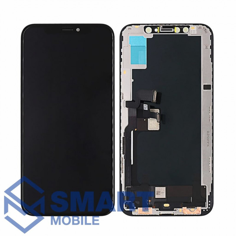 Дисплей для iPhone 11 Pro + тачскрин + рамка (черный) (100% LCD) 