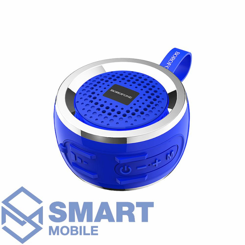 Колонка Borofone BR2 Bluetooth/MicroSD (синий)