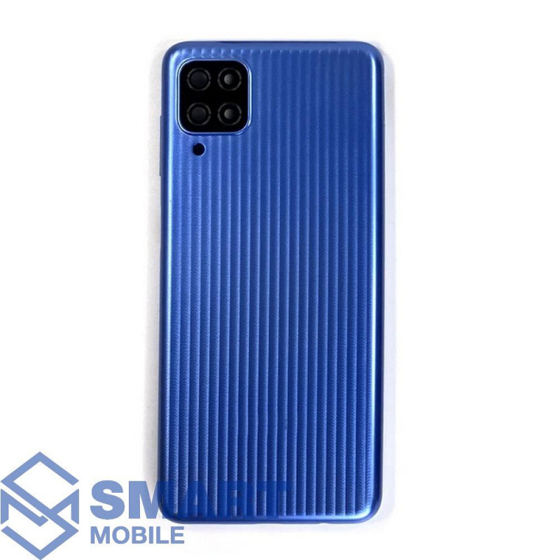 Задняя крышка для Samsung Galaxy M127F M12 (синий) + стекло камеры