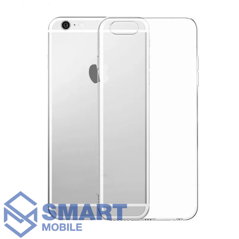 Чехол для iPhone 6/6S силиконовый 2мм (прозрачный)