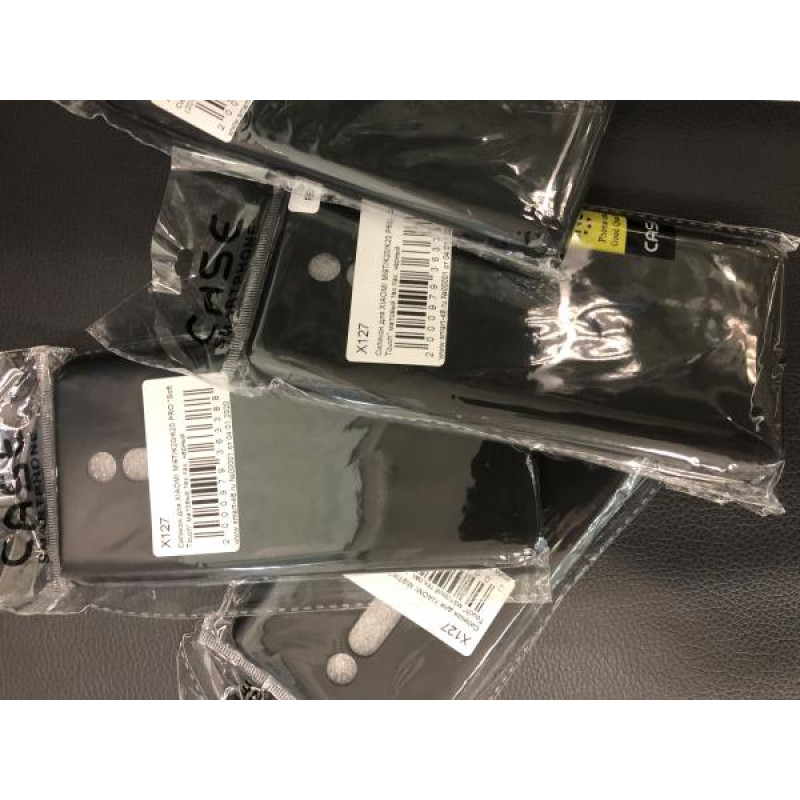 Чехол для Xiaomi Mi9T/K20/K20 Pro Soft-Touch матовый силиконовый (тех. пак.) (черный)