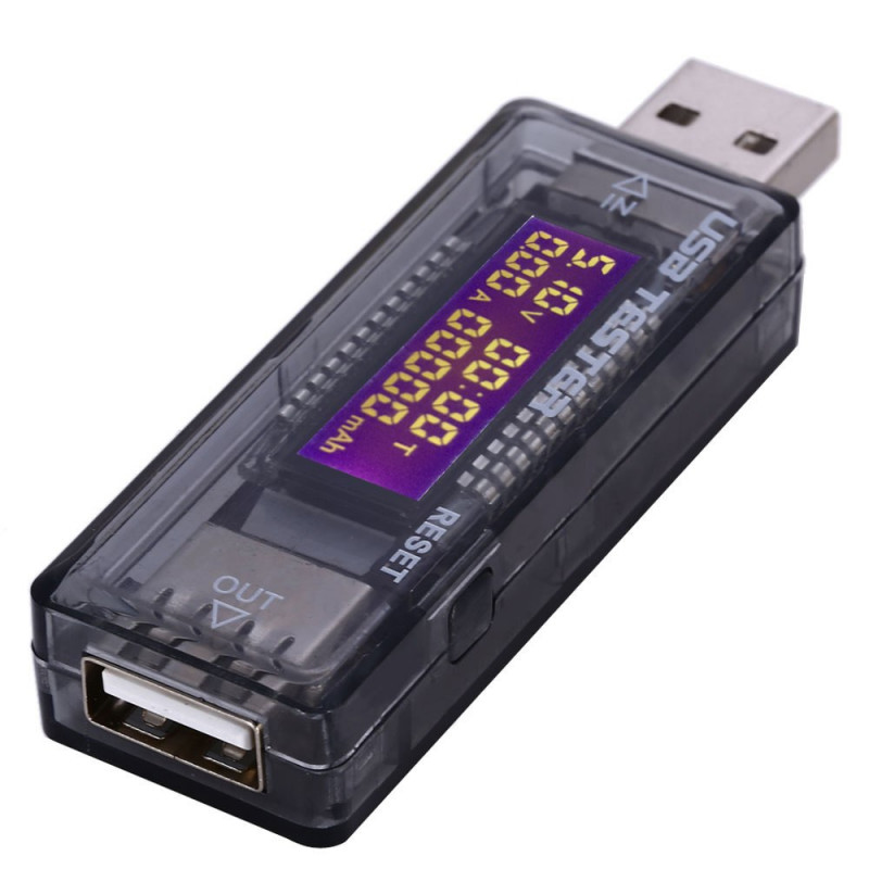 Тестер USB-зарядки Charge Doctor KWS-V21 (3,5-20,0V; 0-3,3А)