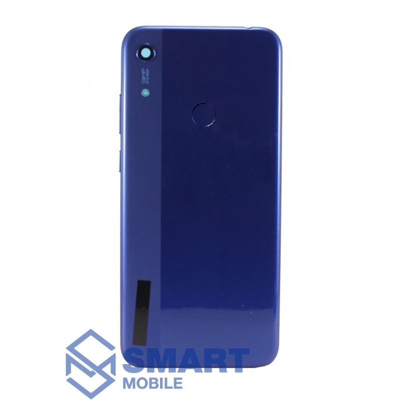 Задняя крышка для Huawei Honor 8A/8A pro (синий) + стекло камеры 