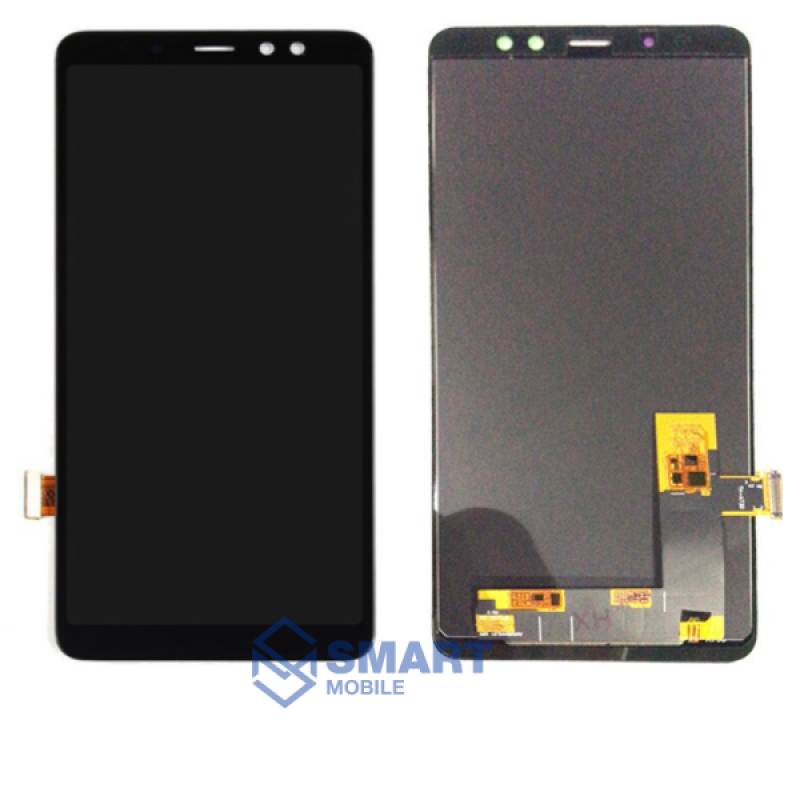 Дисплей для Samsung Galaxy A730F A8 Plus (2018) + тачскрин (черный) (TFT) AAA тонкий