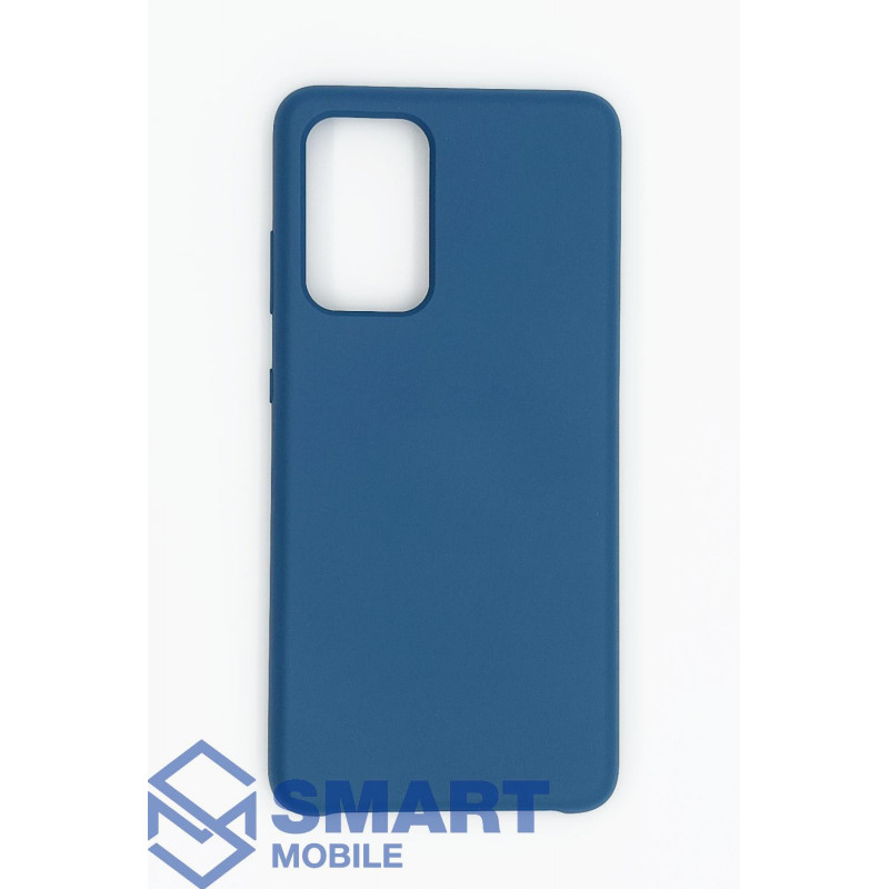 Чехол для Samsung Galaxy A725F A72 "Silicone Cover" (синий)