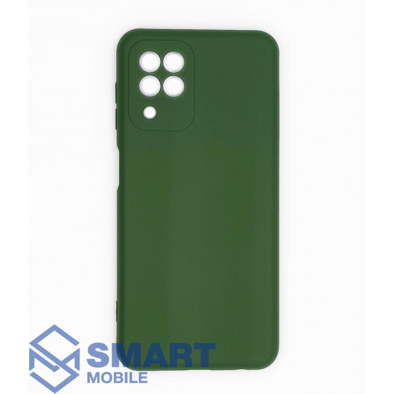 Чехол для Samsung Galaxy A225F A22/M225 M22/M325 M32 "Silicone Cover" 360° (темно-зеленый)