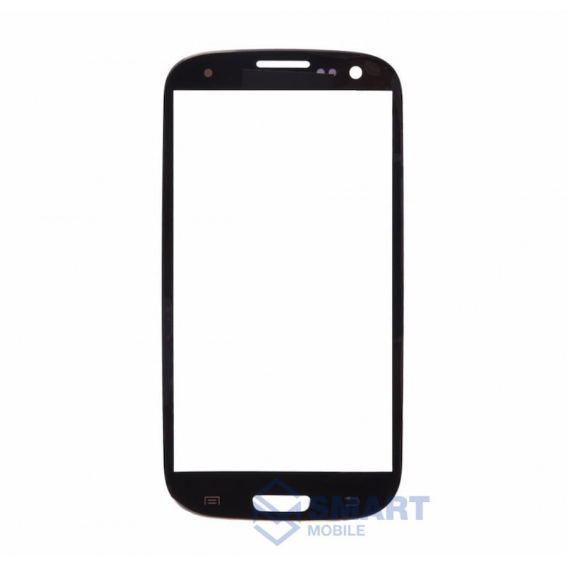 Стекло для переклейки Samsung Galaxy i9300 S3 (черный), Premium