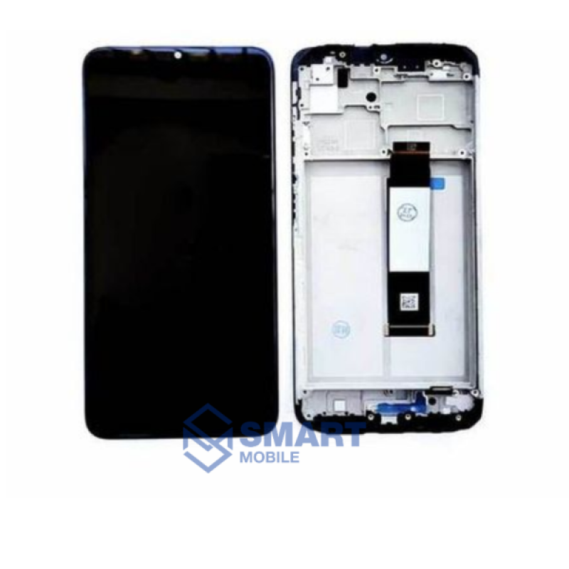 Дисплей для Xiaomi Redmi 9T/Poco M3 + тачскрин в рамке (черный) (100% LCD)