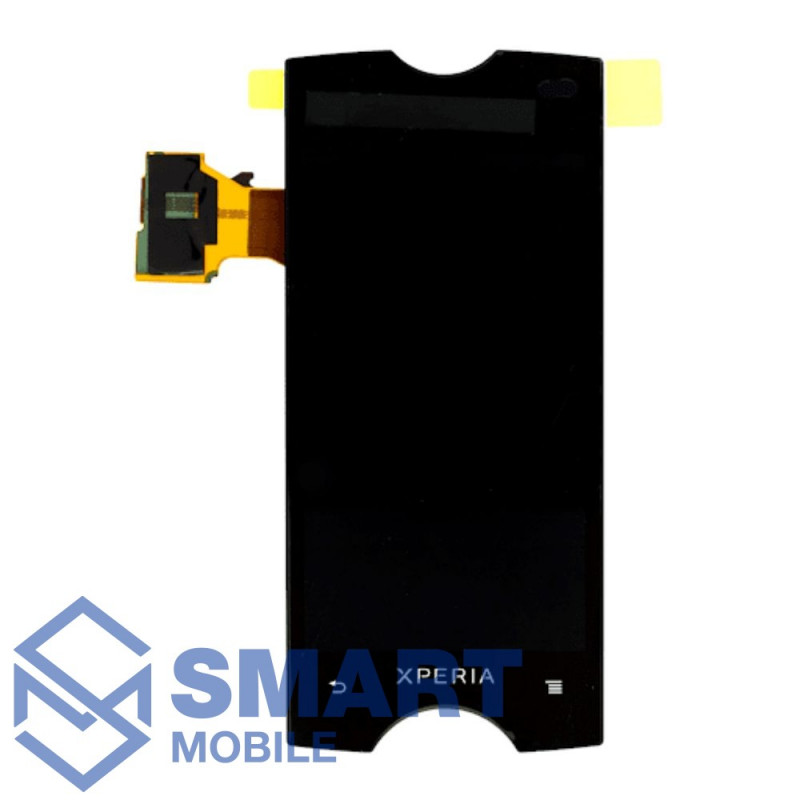 Дисплей для Sony Xperia Ray ST18i + тачскрин (черный) (100% LCD)