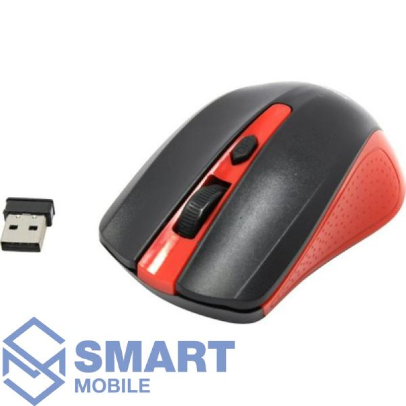 Мышь беспроводная SmartBuy One 352 (SBM-352AG-RK) (черный/красный)