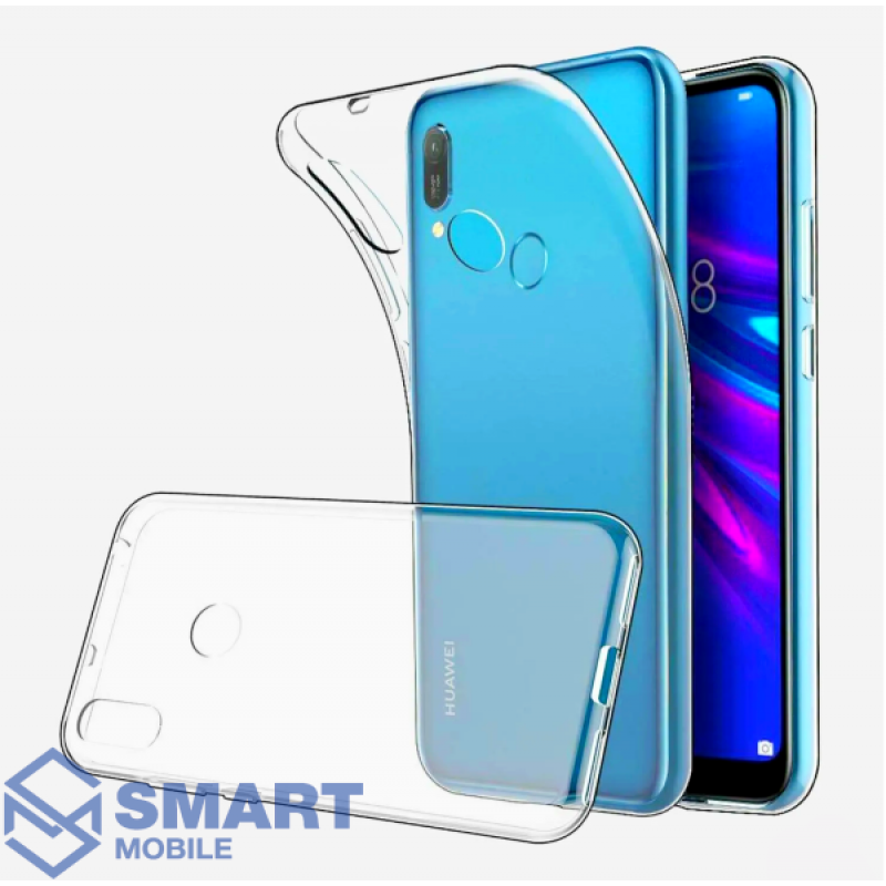 Чехол для Huawei Honor 8A/Y6 (2019)/Y6s/Y6 Prime (2019) силиконовый (прозрачный)